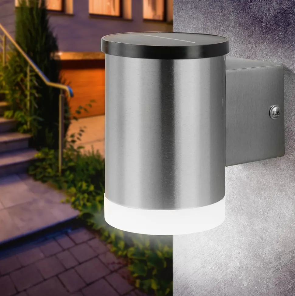 ESOTEC - Esotec solar applique murale led nadja lampe solaire pour l'extérieur résistante aux intempéries ip44 102592