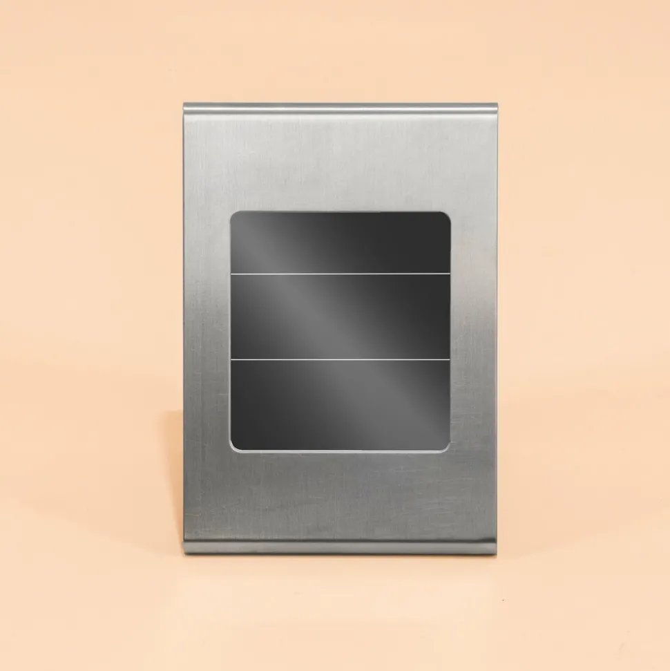 ESOTEC - Esotec solar applique murale shine pour l'extérieur acier inoxydable metal résistant aux intempéries 102116