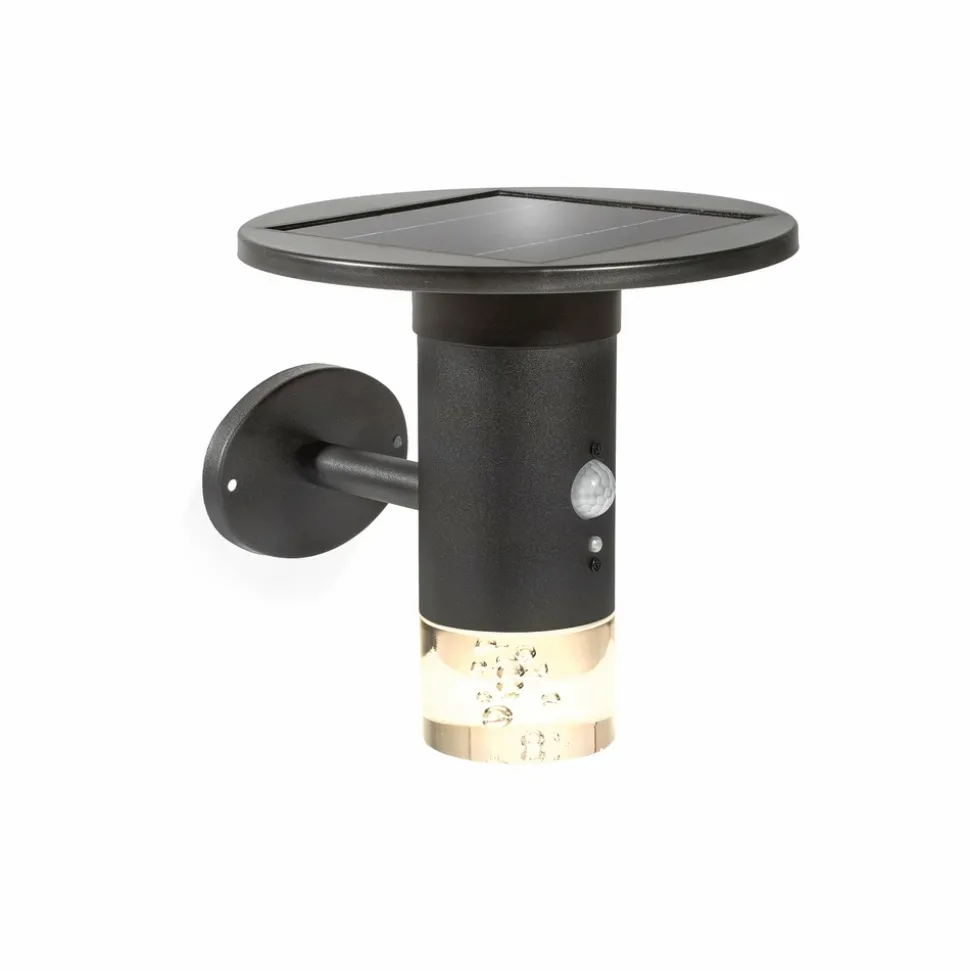ESOTEC - Esotec solar applique murale biella avec détecteur de mouvement metal ip44 outdoor 102749