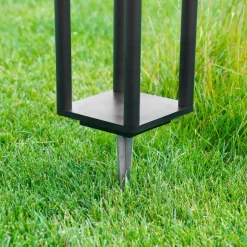 ESOTEC - Esotec solar borne d'éclairage meduno 66cm avec capteur noir résistant aux intempéries ip44 102758