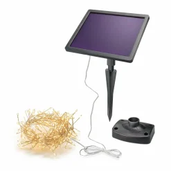 ESOTEC - Esotec solar cluster guirlande lumineuse avec 200 micro leds fil résistant aux intempéries 102581