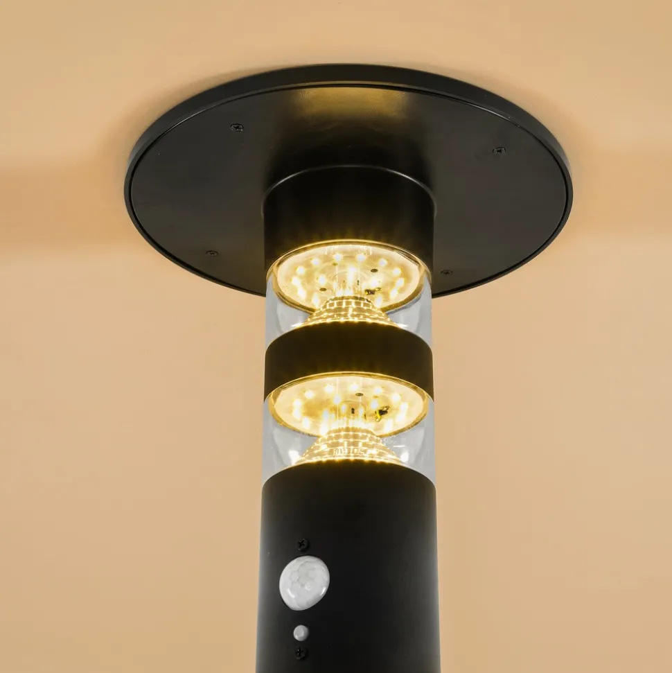 ESOTEC - Esotec solar extérieur pir lampe sur pied casoli 55 cm noir ip44 résistant aux intempéries 102747
