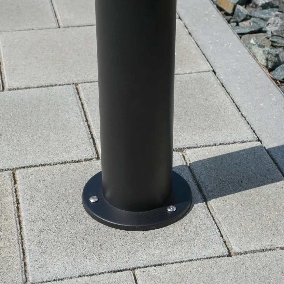 ESOTEC - Esotec solar extérieur pir lampe sur pied casoli 55 cm noir ip44 résistant aux intempéries 102747