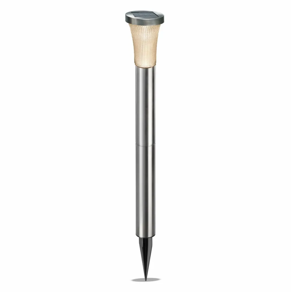 ESOTEC - Esotec solar lampe sur pied towerlight 58 cm en acier inoxydable résistant aux intempéries à l'extérieur 102603