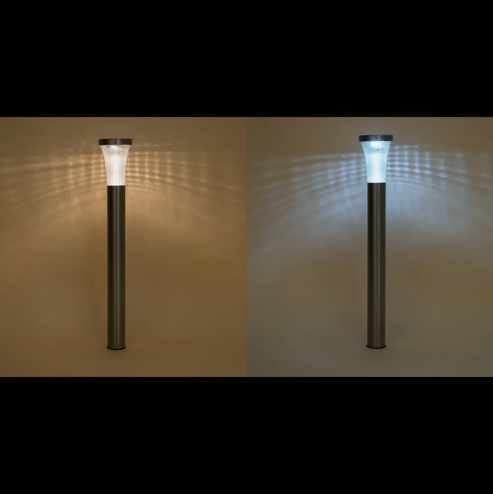 ESOTEC - Esotec solar lampe sur pied towerlight 58 cm en acier inoxydable résistant aux intempéries à l'extérieur 102603