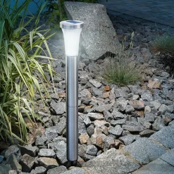 ESOTEC - Esotec solar lampe sur pied towerlight 58 cm en acier inoxydable résistant aux intempéries à l'extérieur 102603