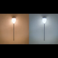 ESOTEC - Esotec solar lampe torche tropiclight duo color 59cm acier inoxydable outdoor 102607