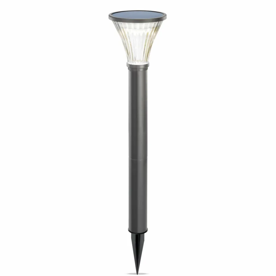 ESOTEC - Esotec solar lampe sur pied salerno 60 cm, noir résistant aux intempéries ip64 outdoor 102528