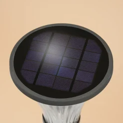 ESOTEC - Esotec solar lampe sur pied salerno 60 cm, noir résistant aux intempéries ip64 outdoor 102528