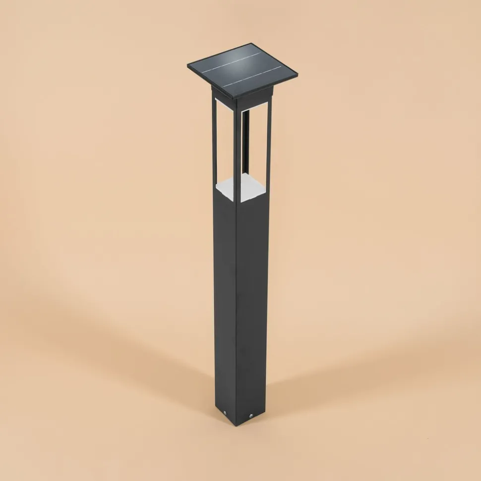 ESOTEC - Esotec solar lampe à détecteur sur pied tarano 84 cm noir résistant aux intempéries ip44 102745