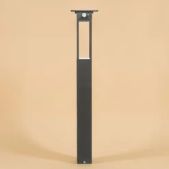ESOTEC - Esotec solar lampe à détecteur sur pied tarano 84 cm noir résistant aux intempéries ip44 102745