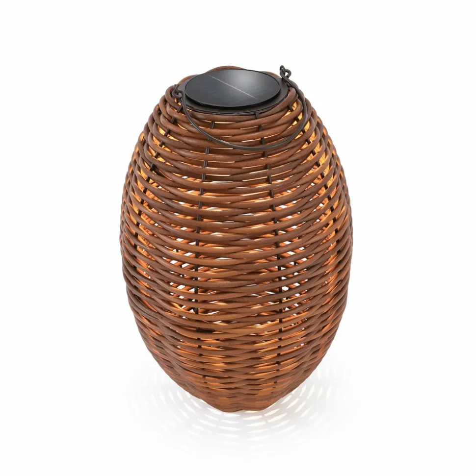 ESOTEC - Esotec solar lampe en rotin victoria 60, usb, fonction cct, poly rotin, 102279