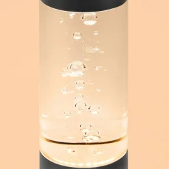 ESOTEC - Esotec solar lampe sur socle à détecteur biella 60cm noire ip44 résistante aux intempéries 102756