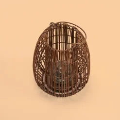 ESOTEC - Esotec solar lampe en rotin isabella 28 crackle verre brisé boule style boho 102281