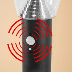 ESOTEC - Esotec solar lampe de socle pesaro 95 cm avec capteur de mouvement ip44 outdoor 102741