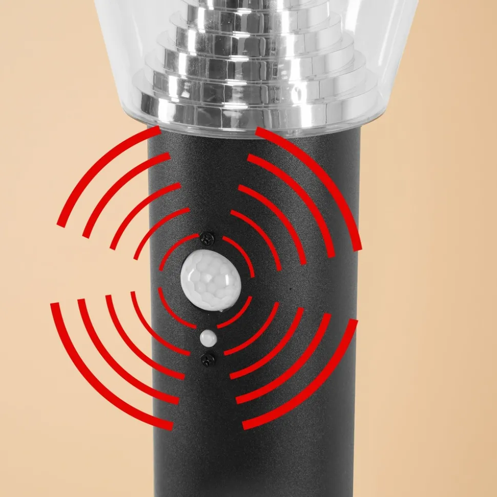 ESOTEC - Esotec solar lampe de socle pesaro 95 cm avec capteur de mouvement ip44 outdoor 102741