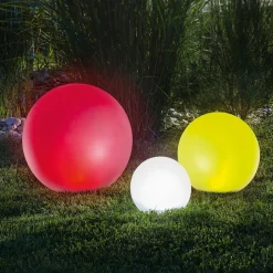 ESOTEC - Esotec solar leuchtkugel 3er set multicolor lampe boule jardin extérieur 102614