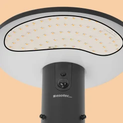 ESOTEC - Esotec solar pir lampe sur pied linus 200 max cct télécommande aluminium 102945