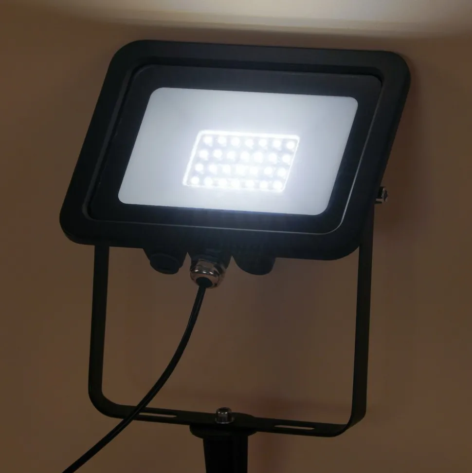 ESOTEC - Esotec solar projecteur mural et projecteur de sol power flood en blanc froid 102702