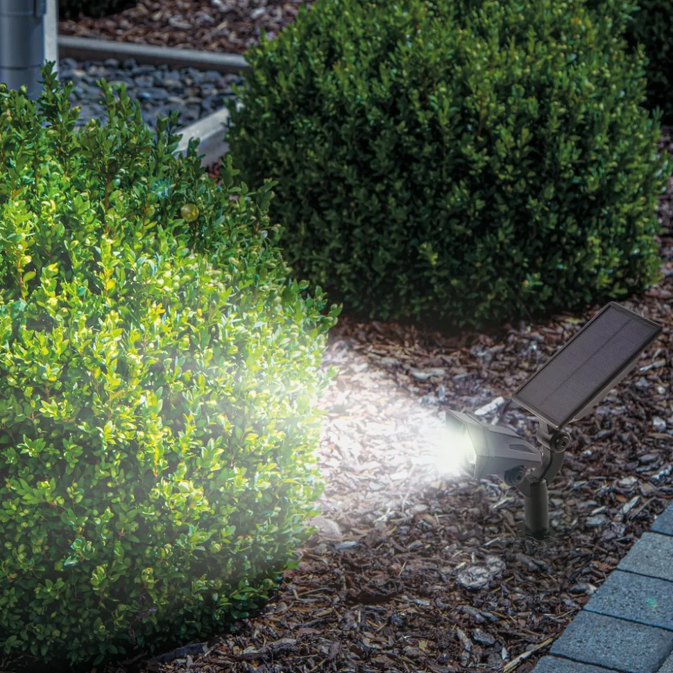 ESOTEC - Esotec solarspot multi-spot 6000 blanc froid 3 modes d'éclairage ip65 résistant aux intempéries 102048