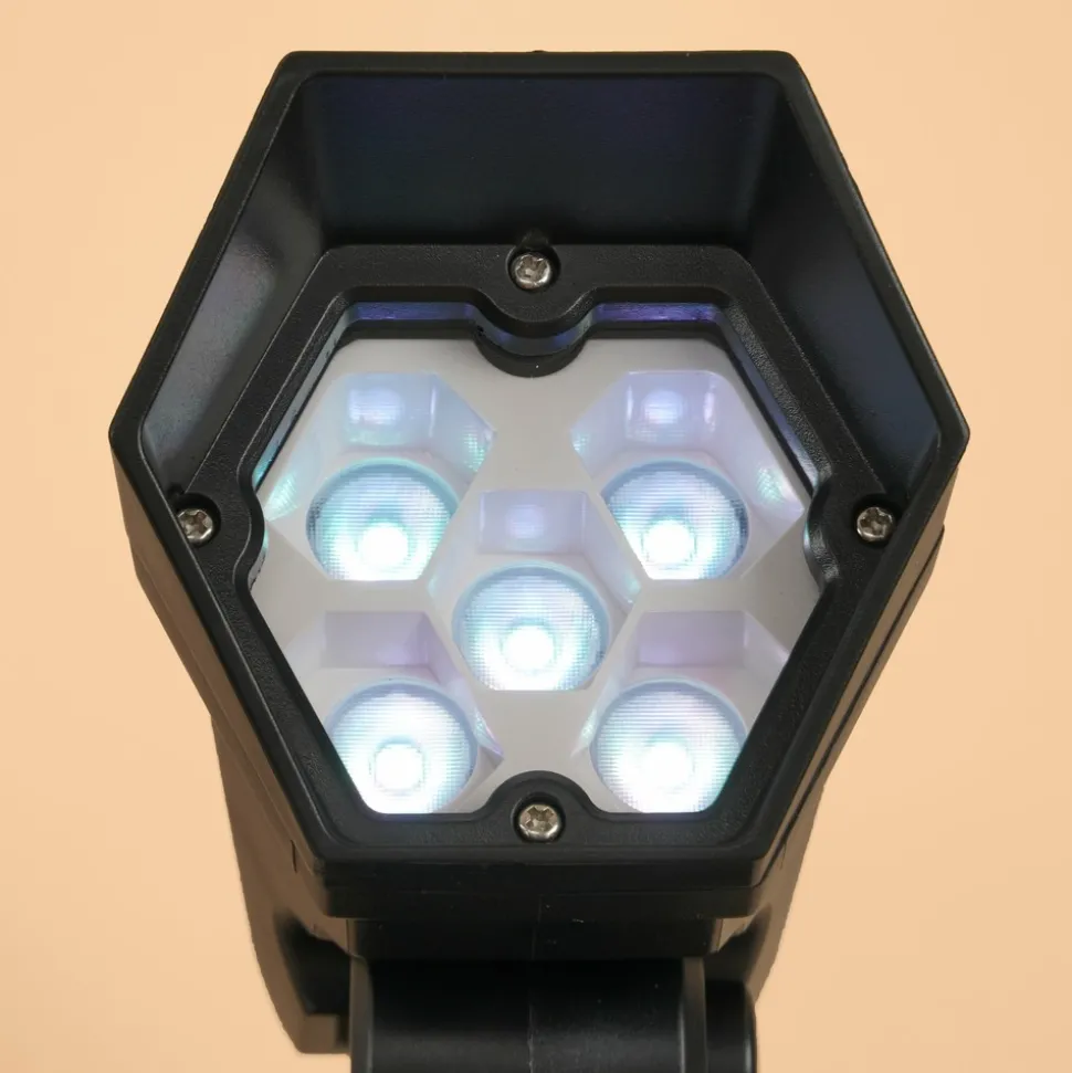 ESOTEC - Esotec solarspot multi-spot 6000 blanc froid 3 modes d'éclairage ip65 résistant aux intempéries 102048