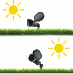 ESOTEC - Esotec solarspot spotlight blanc chaud 2800k akku ip44 résistant aux intempéries outdoor 102136