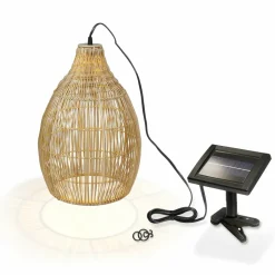 ESOTEC - Esotec suspension solaire esthétique kairo en poly rotin ip44 résistant aux intempéries 102239