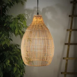 ESOTEC - Esotec suspension solaire esthétique kairo en poly rotin ip44 résistant aux intempéries 102239