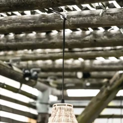 ESOTEC - Esotec suspension solaire esthétique kairo en poly rotin ip44 résistant aux intempéries 102239