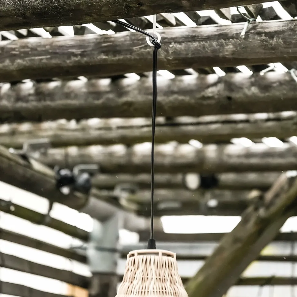 ESOTEC - Esotec suspension solaire esthétique kairo en poly rotin ip44 résistant aux intempéries 102239