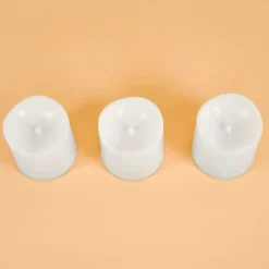 ESOTEC - Lot de 3 bougies solaires à led esotec romantica lumière vacillante lumière solaire extérieure 102054