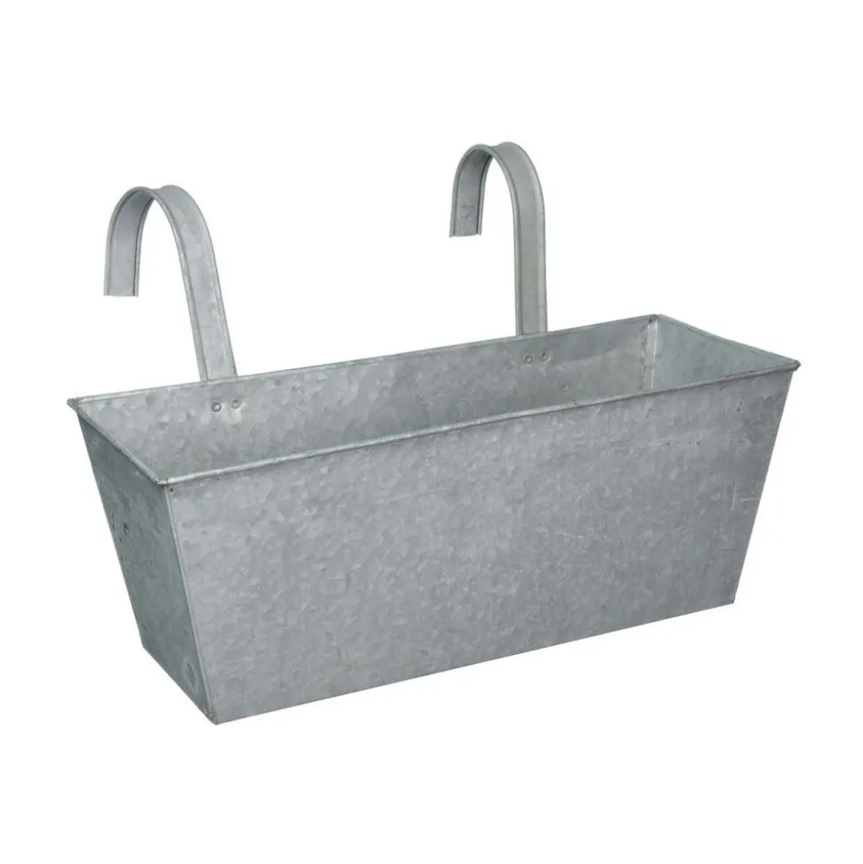 ESSCHERT DESIGN - Jardinière balcon en zinc à suspendre