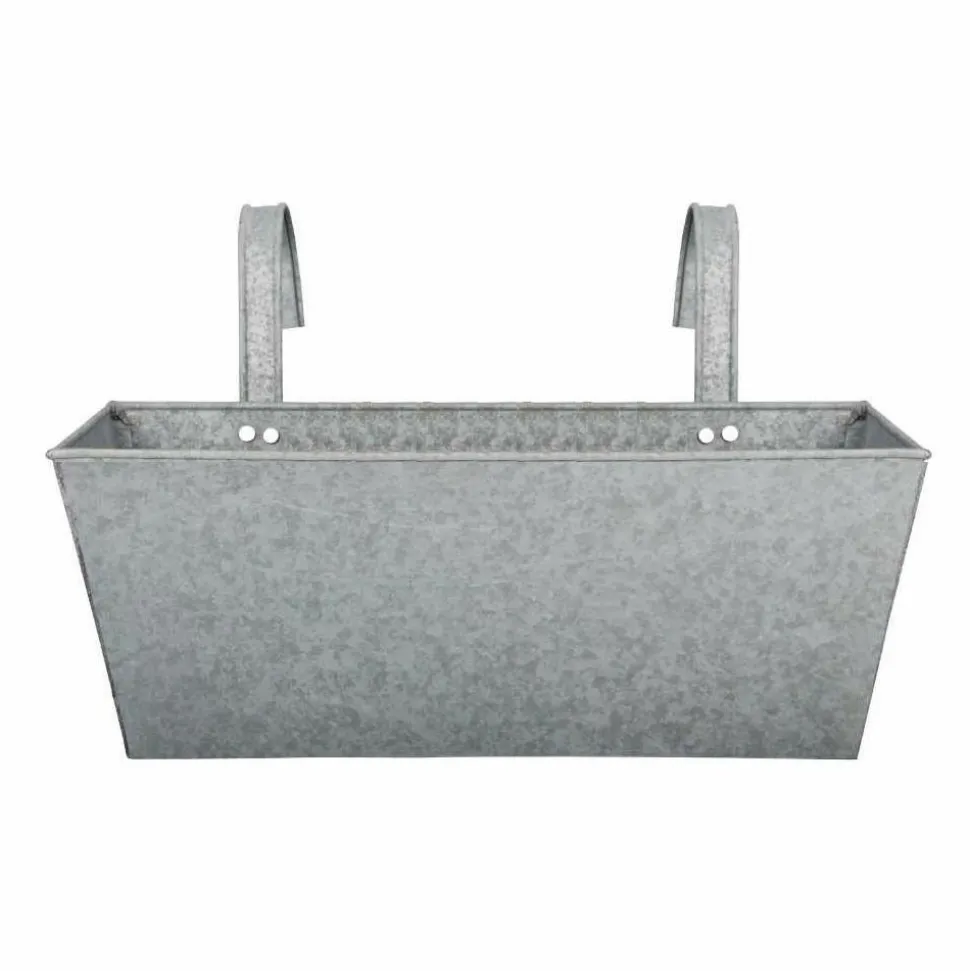 ESSCHERT DESIGN - Jardinière balcon en zinc à suspendre