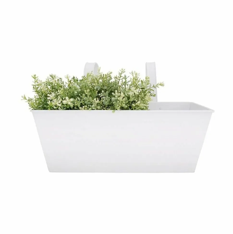 ESSCHERT DESIGN - Jardinière balcon en zinc à suspendre