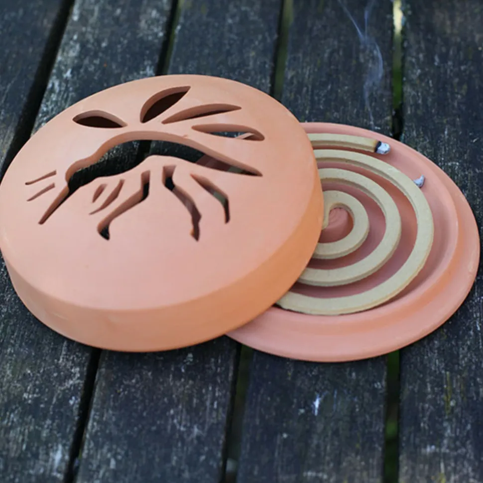 ESSCHERT DESIGN - Spirales citronnelle terre cuite anti-moustiques