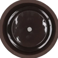 ESSCHERT'S GARDEN - Pot de fleur en terre cuite non verni marron 23 cm