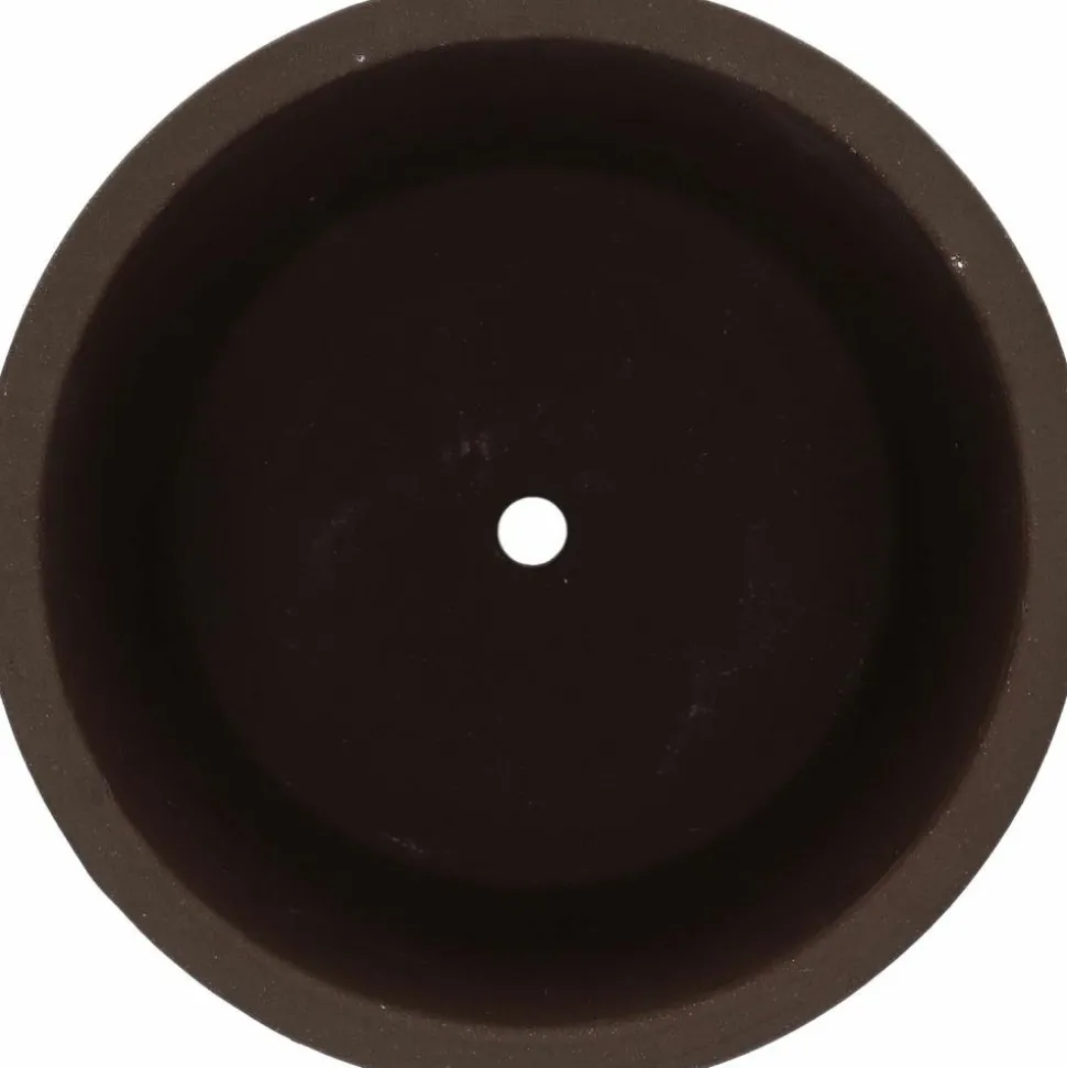 ESSCHERT'S GARDEN - Pot de fleur en terre cuite non verni marron 23 cm