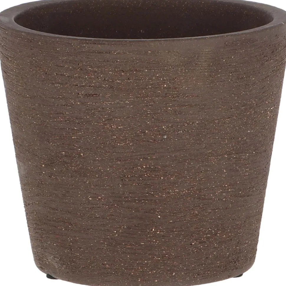 ESSCHERT'S GARDEN - Pot de fleur en terre cuite non verni marron 13 cm
