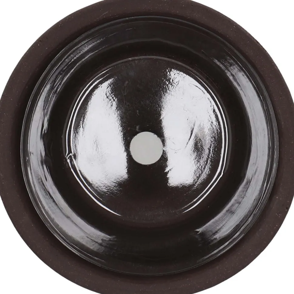 ESSCHERT'S GARDEN - Pot de fleur en terre cuite non verni marron 13 cm