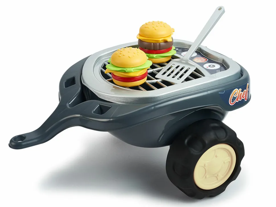 FALK - Porteur enfant food truck avec remorque 1 à 3 ans
