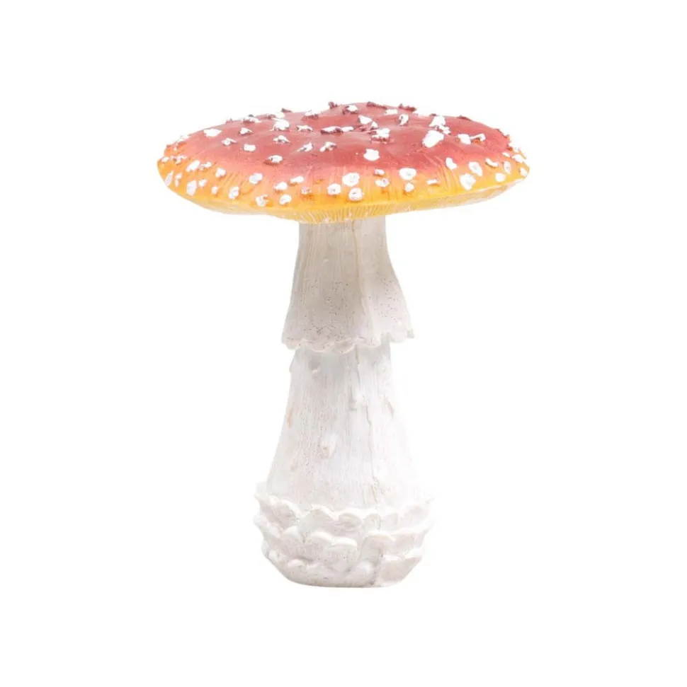 FARMWOOD ANIMALS - Champignon amanite tue-mouche en résine taille s : 15 x 15 x 18 cm