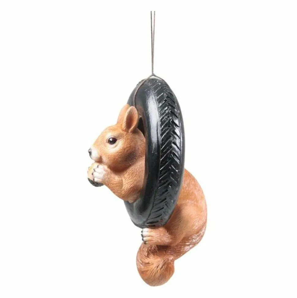 FARMWOOD ANIMALS - Ecureuil rigolo en résine pneu