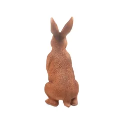 FARMWOOD ANIMALS - Lievre brun debout en résine 6x16x15 cm