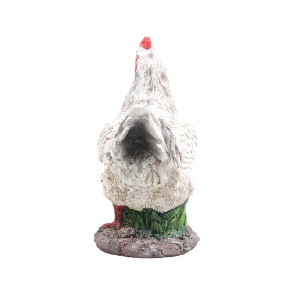 FARMWOOD ANIMALS - Petite poule en résine 12 x 8 x 16 cm