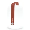 FERMOB - Lampe nomade Balad en plastique ocre rouge - H.38xD.28 cm