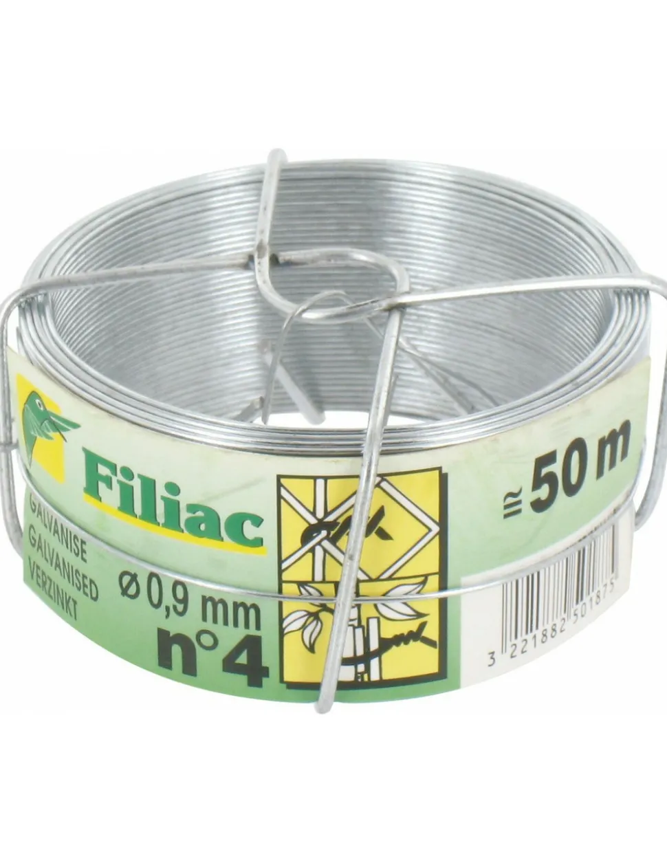 FILIAC - Fil galvanisé 0,9 50 n°4