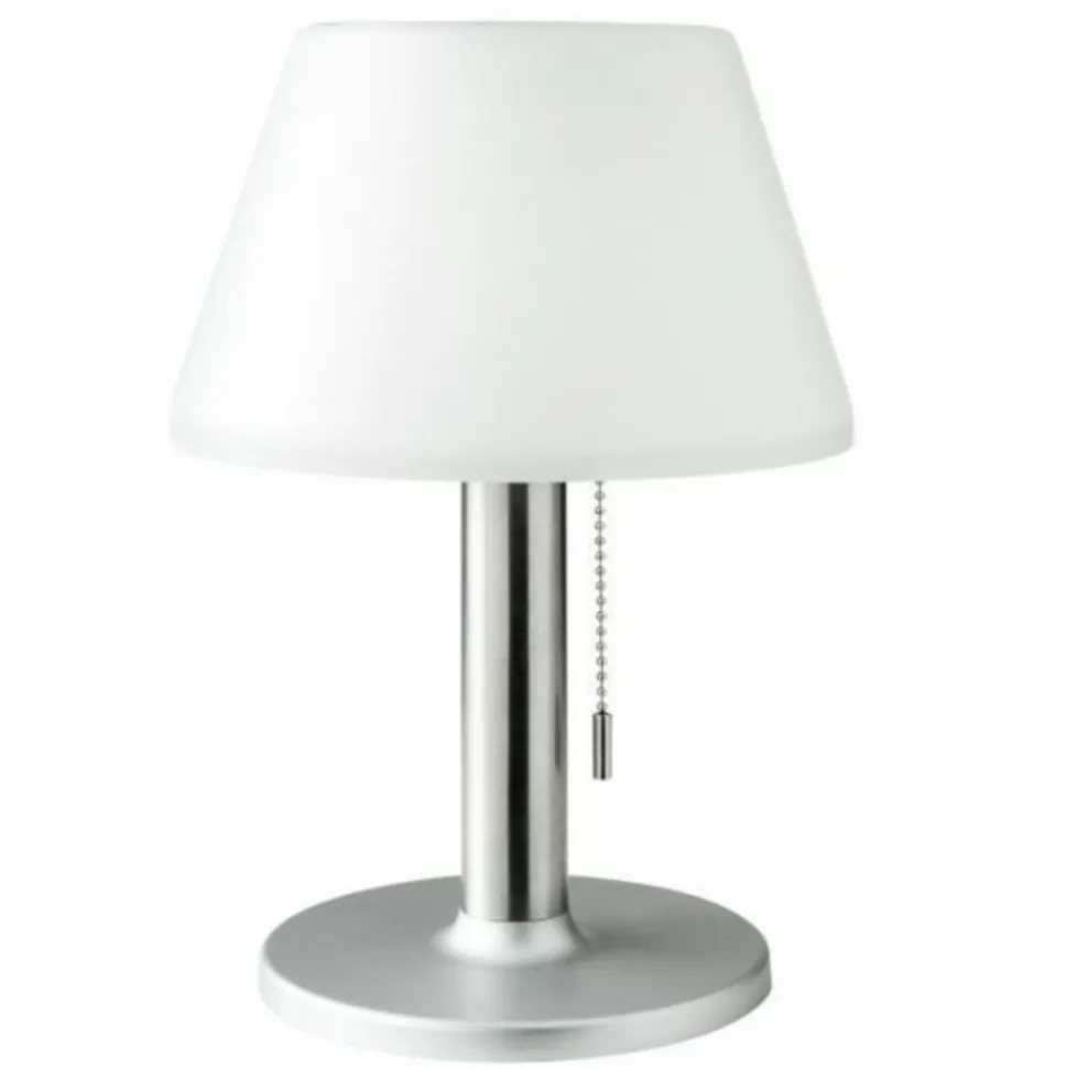 GALIX - Lampe de table solaire g2 tres éclairante - - 100 lumens - plastique et tube en inox