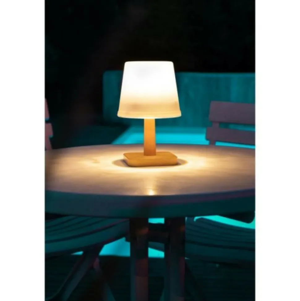 GALIX - Lampe de table solaire g4410 - 25 lumens - h20 cm
