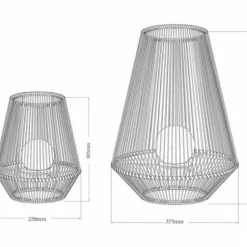 GALIX - Lanterne solaire décorative boule perlée - - h30 - 10 lumens - 8 heures d'éclairage