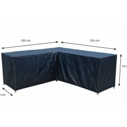 GARDEN IMPRESSIONS - Housse en l pour salon d'extérieur coverit - 255/255x90xh70 cm